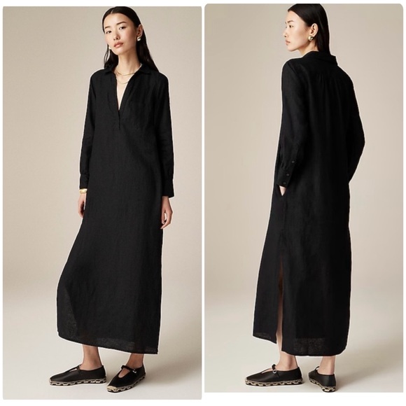 J Crew Bugalow Maxi Popover Maxi Dress Sz XL - Picture 2 of 9